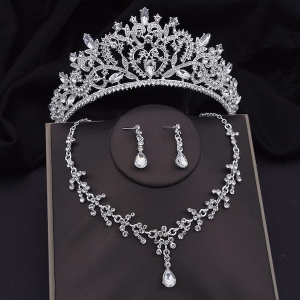 Silver Tiara - Etsy