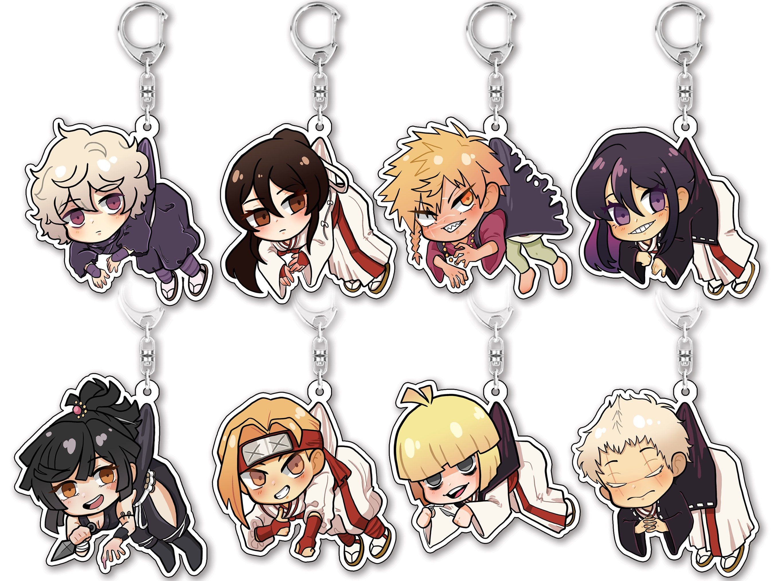 Hells Paradise/jigokuraku Keychains photo