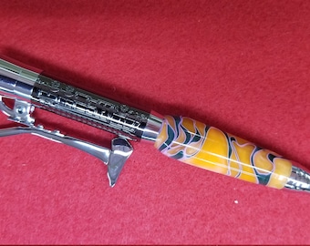 Firefighter Axe Ballpoint Pen, Handcrafted Fire Department Gift, First Responder Retirement Desk Art