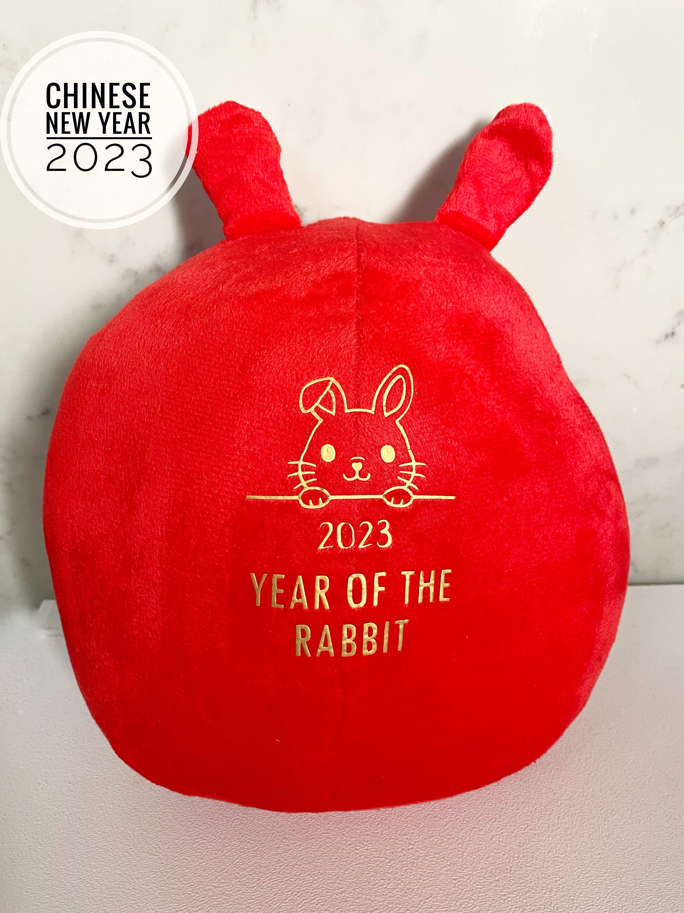 2023 Year of the Rabbit Zodiac Chinese New Year Personalized Plush Gift Set  – Say it with a Stuffed Animal