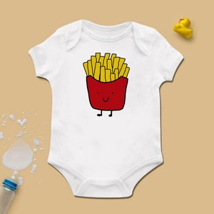 Cute French Fry Fries Fast Food Baby Onesie Bodysuit