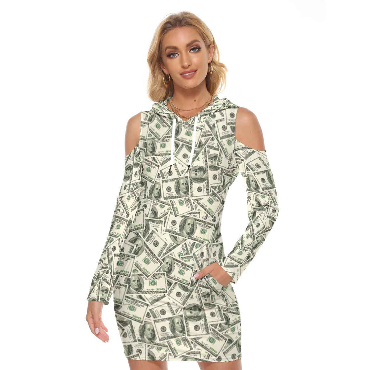 Money Maker | 100 Dollar Bills | Money Manifesting | All-over Print Women's  Tight Dress - Etsy