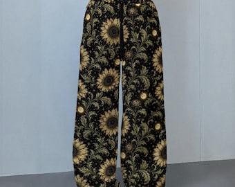 Sunflower Moonlight | Women's Casual Pants | 230GSM