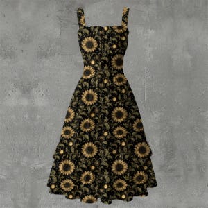 Sunflower Dress Women
