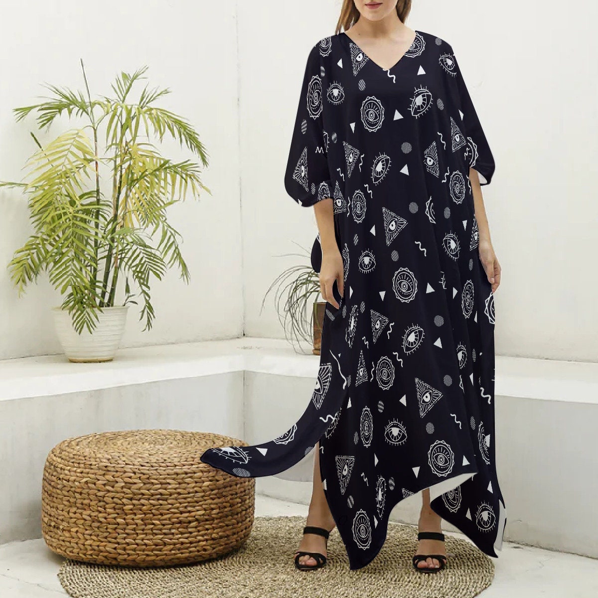 chinese dress ladies Amazon.com: Simple Evil Eye Maxi Dresses for Women Long Sleeve Dress Casual  Loose Party Dress : Clothing, Shoes & Jewelry