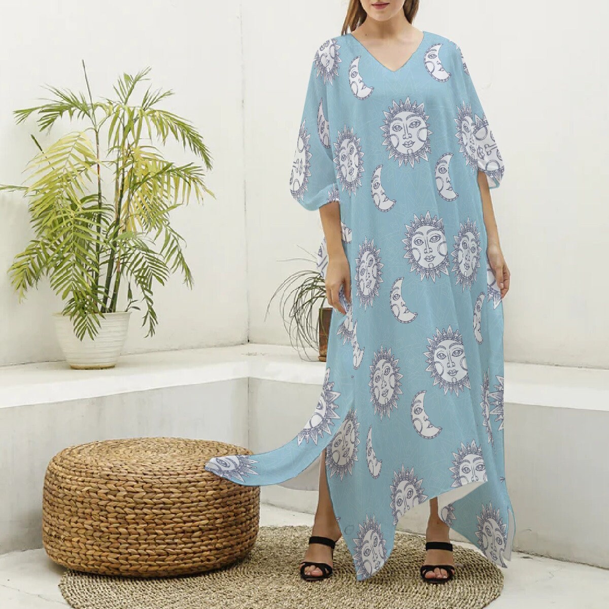 Celestial tales kaftan dress