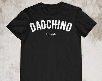 Dadchino Crewneck Shirt für Papa, Vatertagsgeschenk, bestes Papa Shirt, neues Papa Shirt, Ehemann Geschenk, Geschenk für Papa, Papa Tasche Shirt.