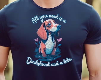 Unisex Dog Shirt -  Dog Lover Shirt - Dachshund  Lover - Dachshund  T Shirt - Dachshund  Owner Gift - Teckel t-shirt