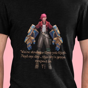 Arcane Vi quote T-shirt. Vi Arcane T-shirt, Vi Shirt, T Shirts, Arcane Vi Shirt.