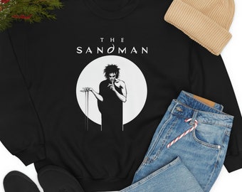 The Sandman Unisex Heavy Blend Crewneck Sweatshirt, , dream of the endless, Morpheus , death Sweatshirt.