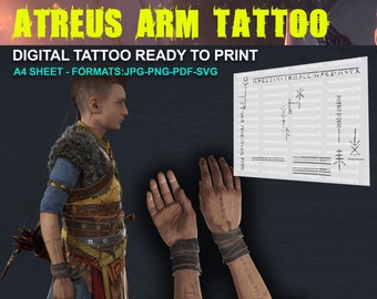 What are Atreus' Tattoos in God of War Ragnarok? Meaning Explained