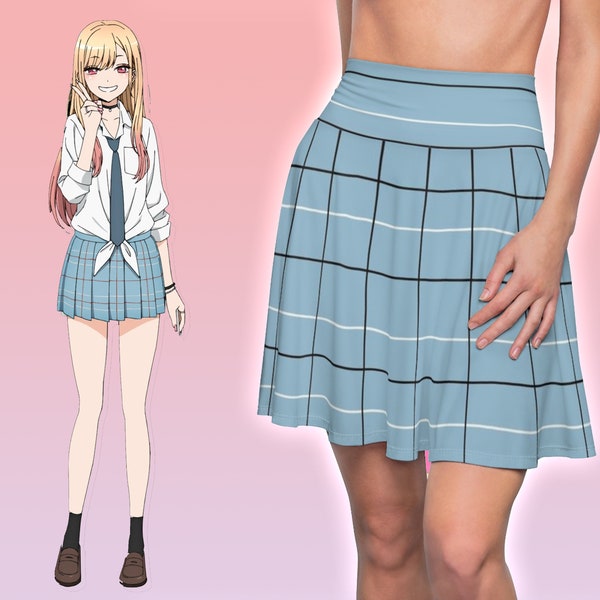 Marin kitagawa cosplay Skirt, Anime My Dress-Up Darling, Costume Women Sailor Skirt, High School Uniform, JK Outfit Halloween Carnival.