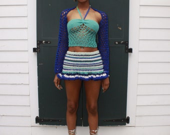 Creat your own: Crochet Mini Skirt