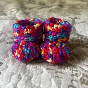 Gehäkelte Baby Booties