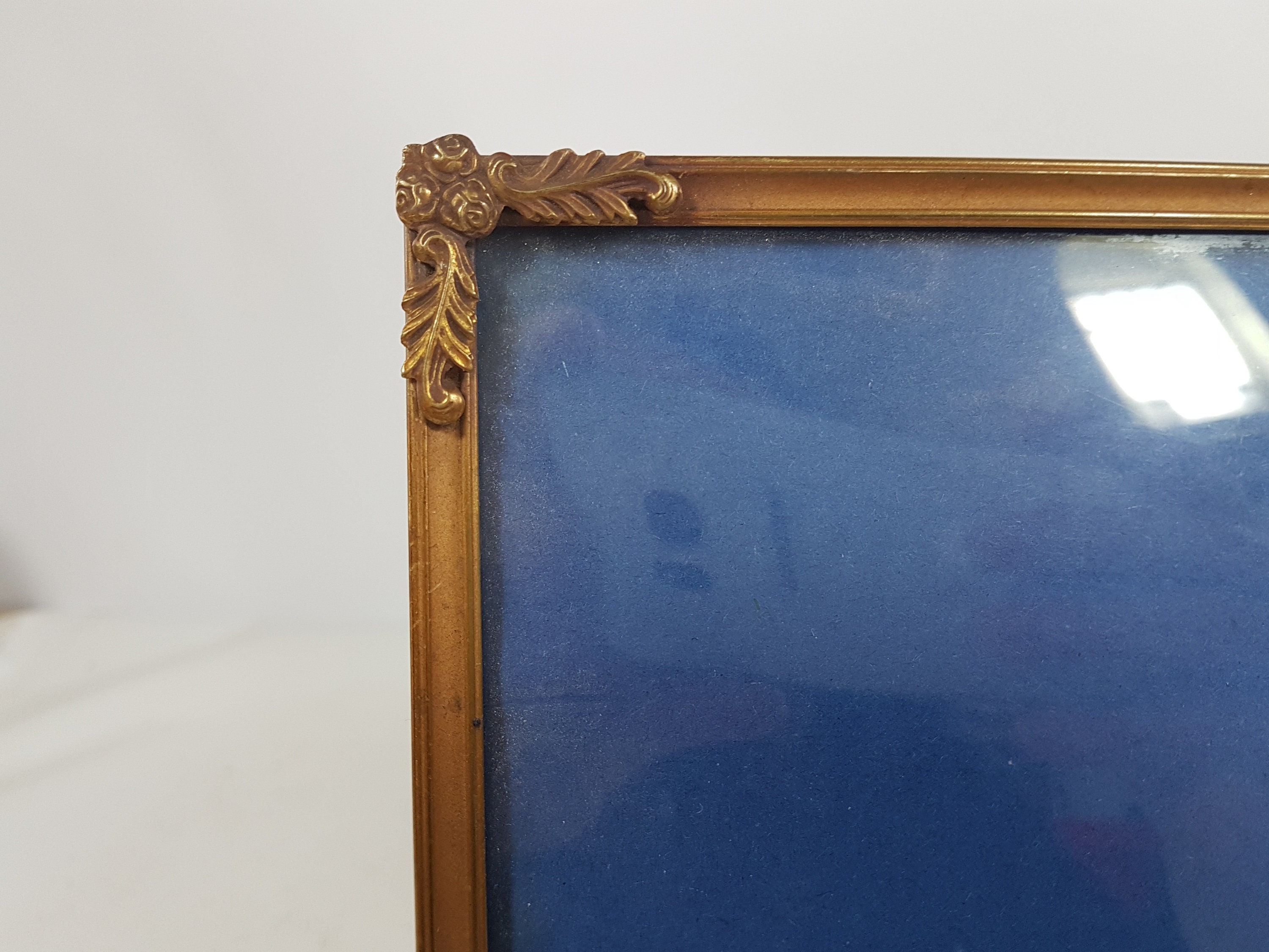 Frame Photo Frame Art Deco Art Nouveau Brass Denmark Vintage Etsy