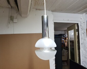 Lamp Lamp Ceiling Lamp 70s Metal Vintage Glass / LGR