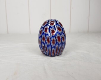 Paperweight Paperweight Glass Blue Egg / bk98