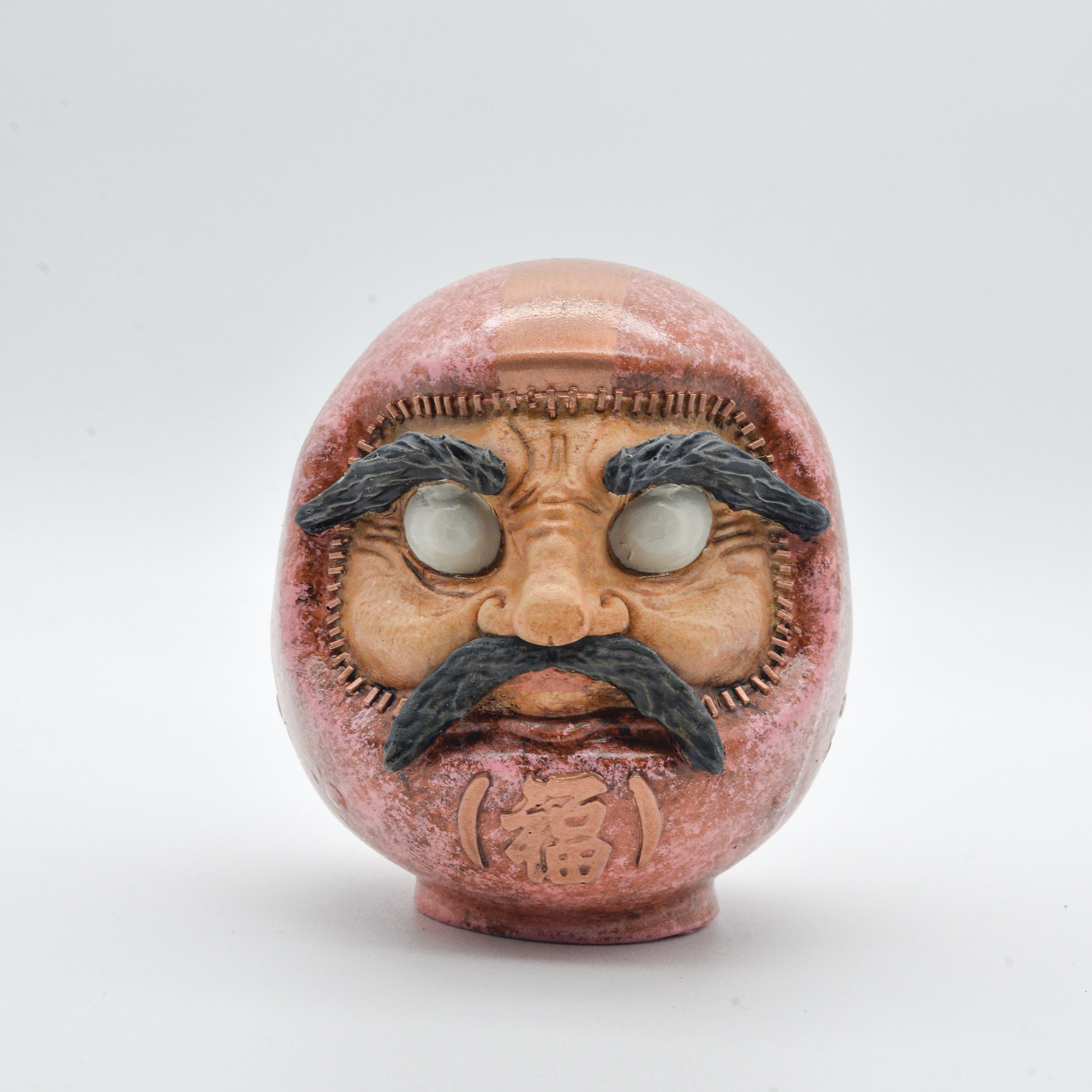 Gouden Daruma Pop - Traditioneel Japans Gelukssymbool - 6 cm