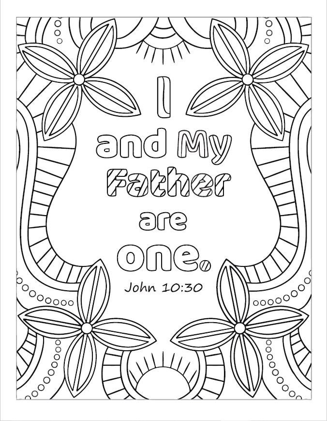 Coloring Pages Religious 10 JPG | Etsy