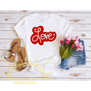 Love SVG | Valentine SVG | Layered SVG for Crafters | Valentine Shirt