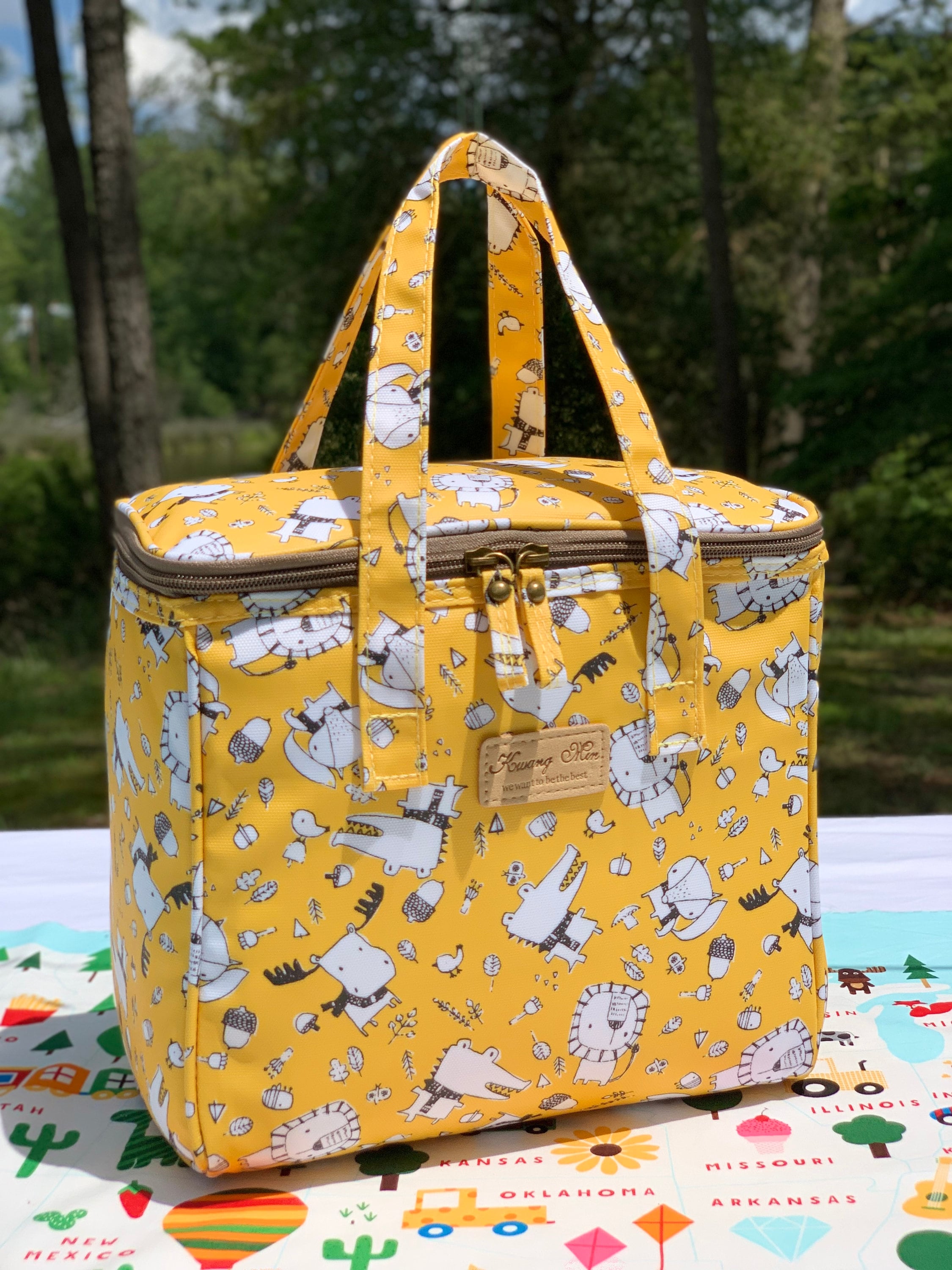 Cute Lion Insulated Lunch Bag for Kids/WomenReusable Bento Etsy