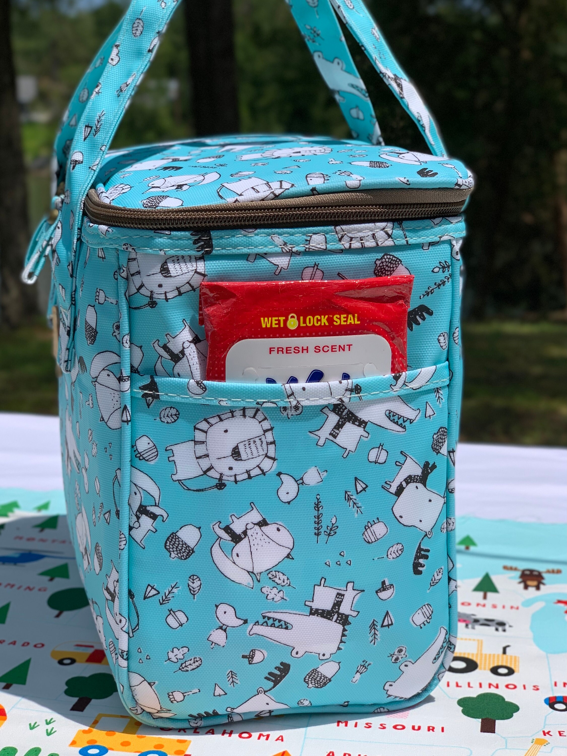 Cute Lion Insulated Lunch Bag for Kids/womenreusable Bento Etsy UK