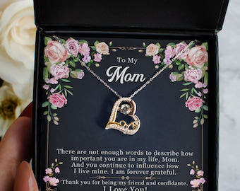 Mom gifts from daughter, gifts for mom, Mother of the Bride Gift from Daughter Necklace from Bride Love Necklace Mom of Bride Gift To Mom