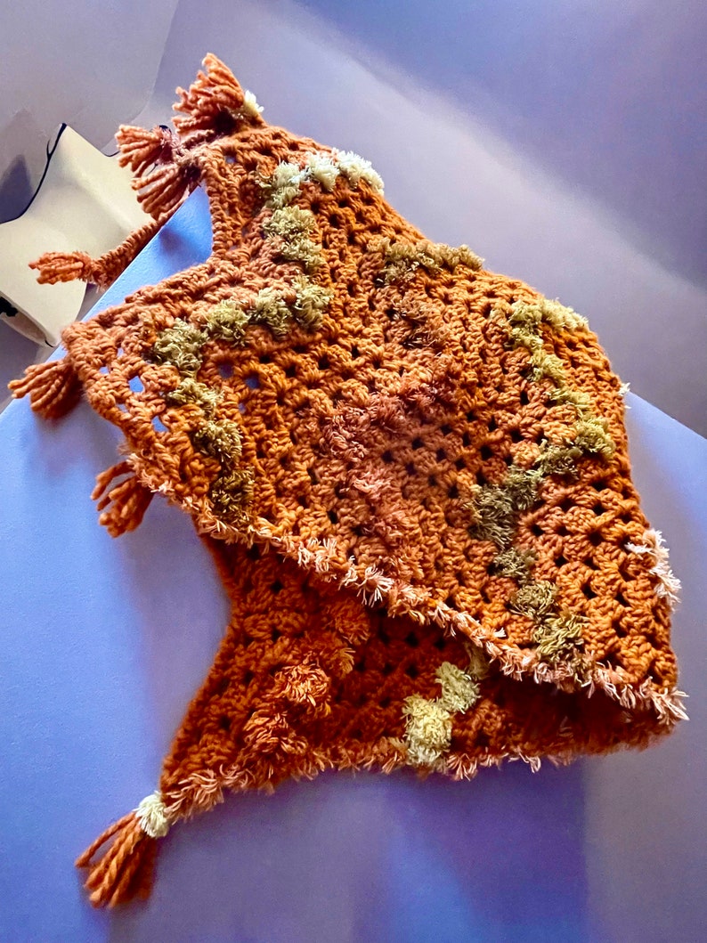 Boho Shag Chevron Blanket shops