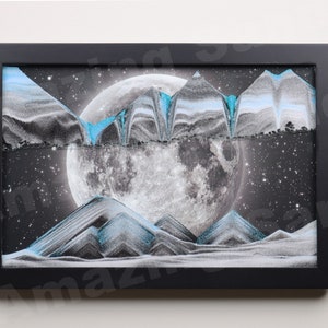 Luna - Moving Sand Art handmade by Amazing Sands