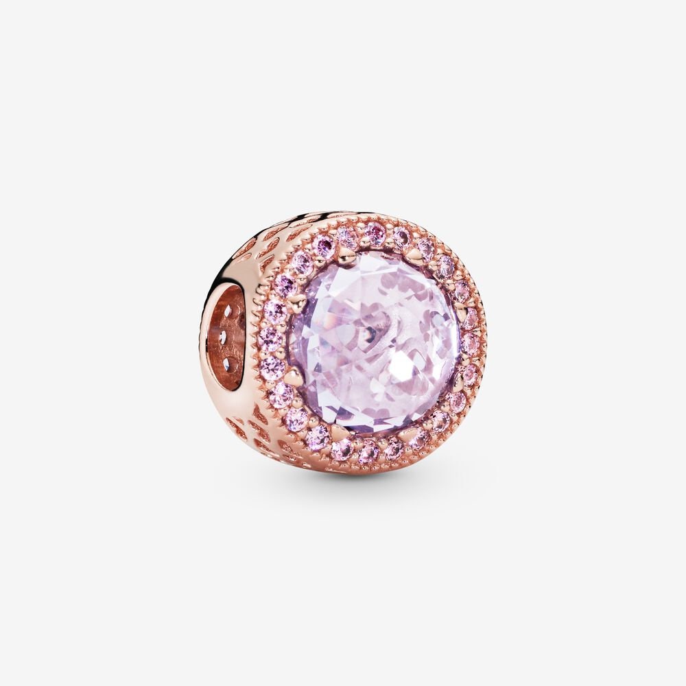 Sparkling Lavender Charm Employee Sale Pandora Charms Etsy