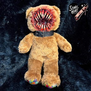 Custom Creepy horror teddy bear plush 2