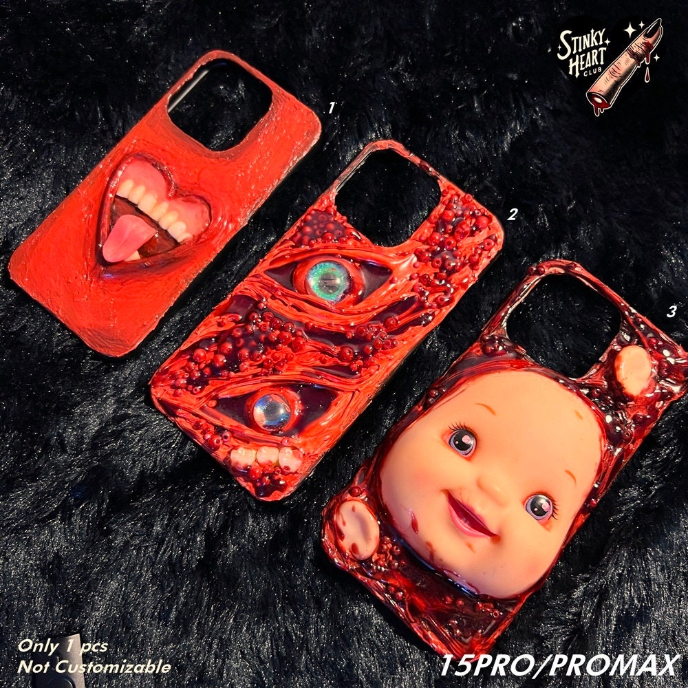 Handmade Horror Creepy iPhone Case ,halloween Gifts - Etsy Handmade Horror Creepy iPhone Case ,halloween Gifts - Etsy