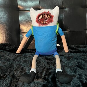 Stinky Heart Club Custom Creepy horror Finn adventure time stuffed toys plush