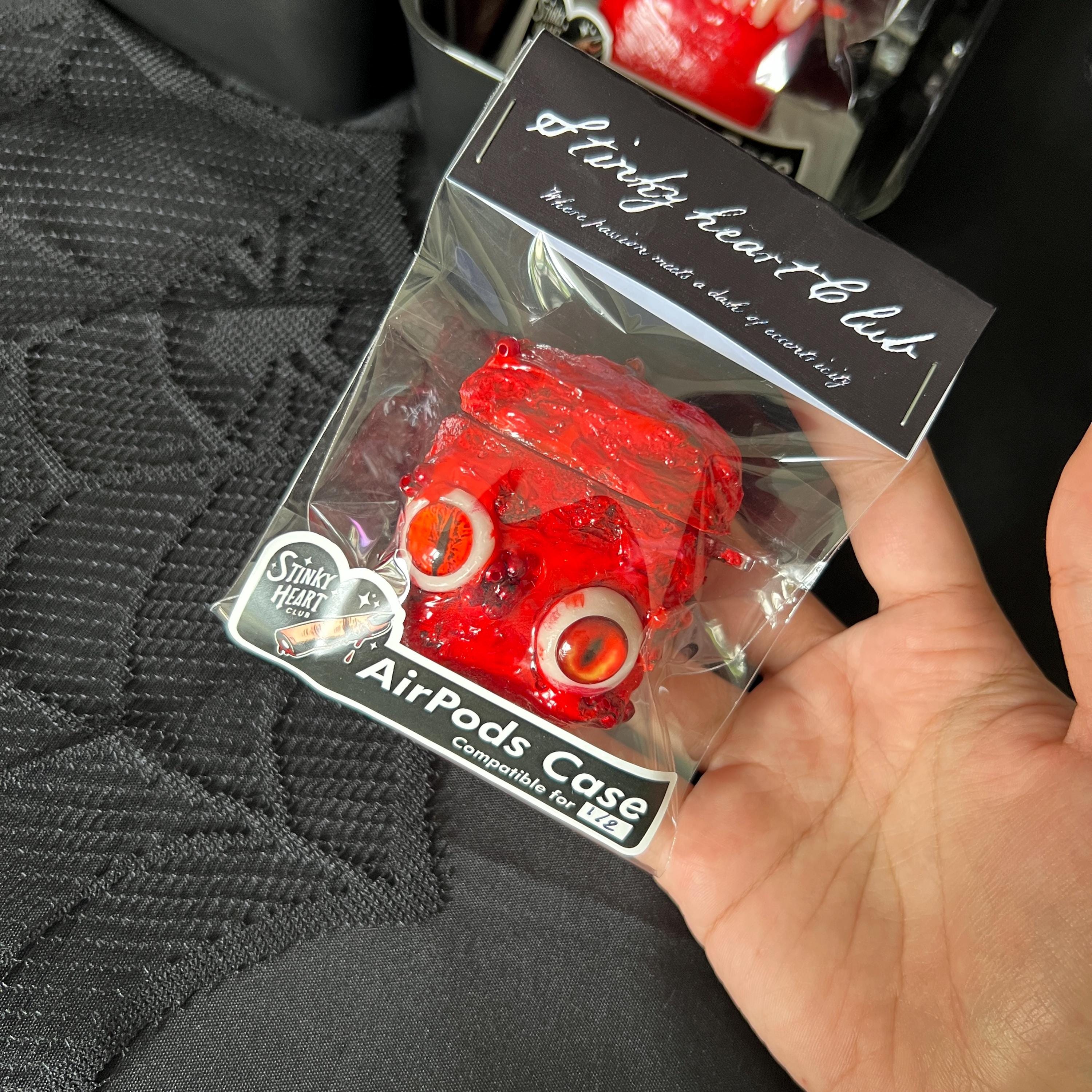 Handmade Creepy Airpods 1/2 Case – Horror Monster Cover for