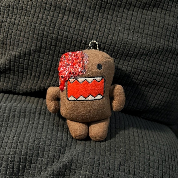 Zombie Domo Kun Horror Plush Keychain - Etsy Hong Kong