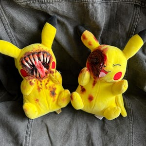 Horror Monster Pikachu stuffed toy