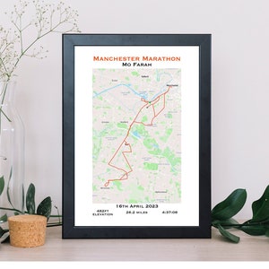 Gepersonaliseerd hardloopcadeau | Strava-kaart | Marathonkaart | Hardloopkaart | Cadeau voor hardlopers | Kaartkunst | Aangepaste kaart | Cadeaus voor fietsers | Fietsen