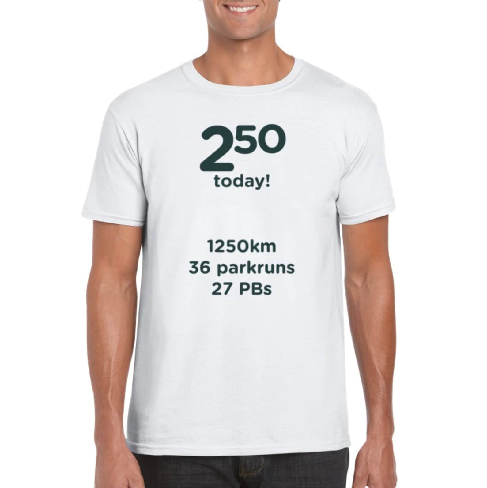 parkrun tourist tshirt