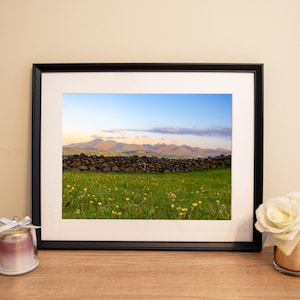 Mourne Mountains photograph | Mournes print | County Down wall art | Northern Ireland landscape photography | Housewarming gift