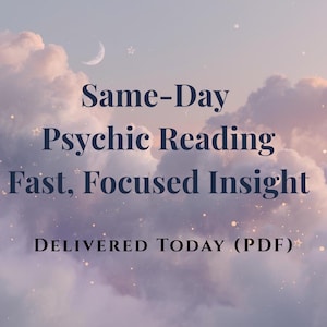Same-Day Psychic Reading Upgrade | Priority 24-Hour Delivery