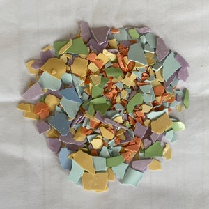 Terrazzo Chips, Christmas chips, Jesmonite Flakes, clay slices for resin, Terrazzo Pieces for DIY, Arts and Crafts