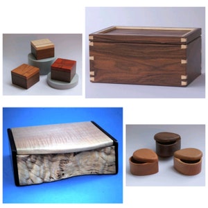 Handcrafted Wood Boxes, SPECIAL ORDER, ONLY! Customized to your specs, so price shown is not accurate - please message us for a quote.