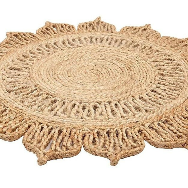 Jute Rope Floral Table Placemats rustic Vintage Farmhouse Etsy UK