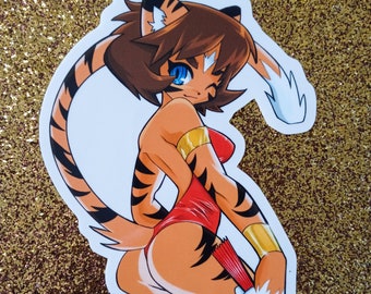 Year of the Tiger Clear Sticker 3.5"x4.9"