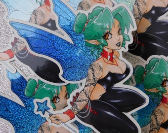 Thorn Glitter Vinyl Sticker