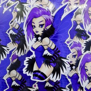 Sugar Plum Fairy Vinyl Sticker 3.5&quot;x5&quot;