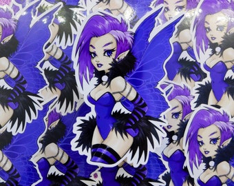 Sugar Plum Fairy Vinyl Sticker 3.5"x5"