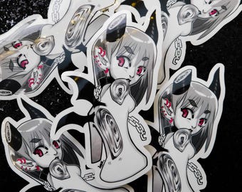 Spiral Vinyl Sticker
