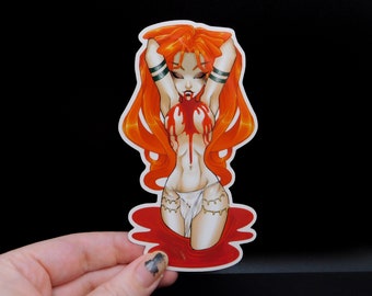 Bloodbath Clear Sticker