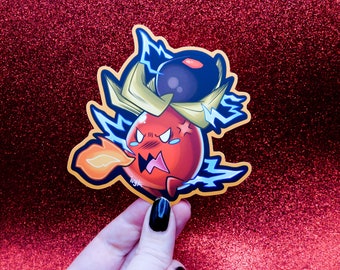Spicy Olive Matte Sticker